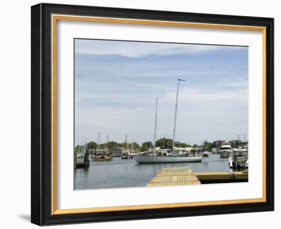 Spa Creek, Annapolis, Maryland, United States of America, North America-Robert Harding-Framed Photographic Print