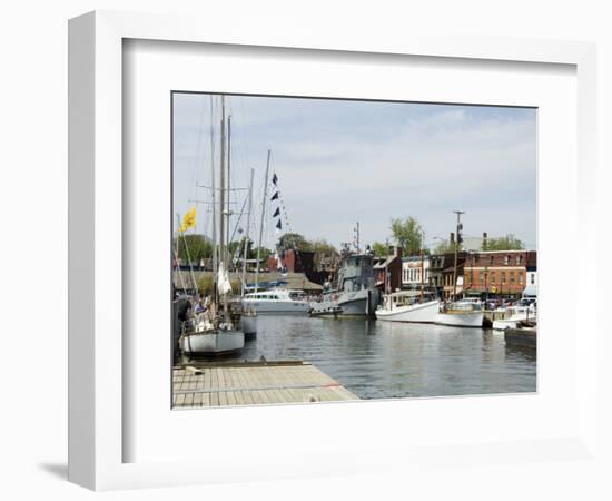 Spa Creek, Annapolis, Maryland, United States of America, North America-Robert Harding-Framed Photographic Print