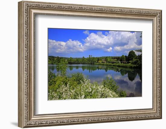 Spa Gardens of Weiskirchen, Saarland, Germany, Europe-Hans-Peter Merten-Framed Photographic Print