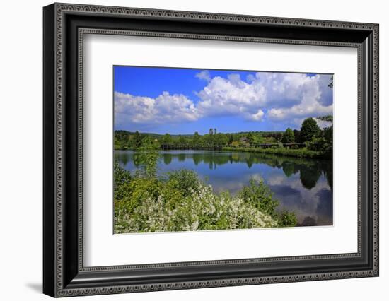 Spa Gardens of Weiskirchen, Saarland, Germany, Europe-Hans-Peter Merten-Framed Photographic Print