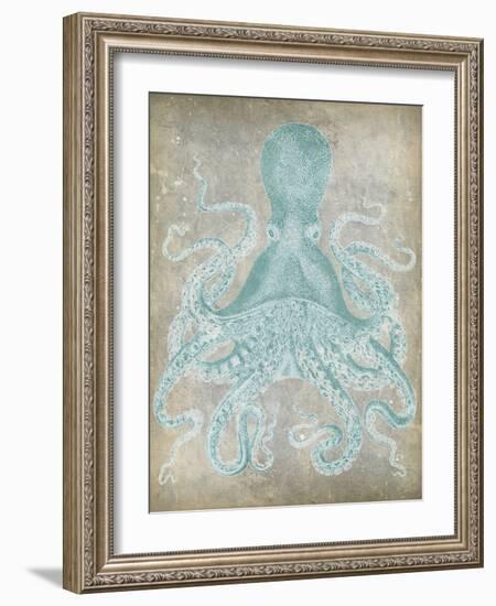 Spa Octopus I-Jennifer Goldberger-Framed Premium Giclee Print