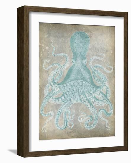 Spa Octopus I-Jennifer Goldberger-Framed Premium Giclee Print