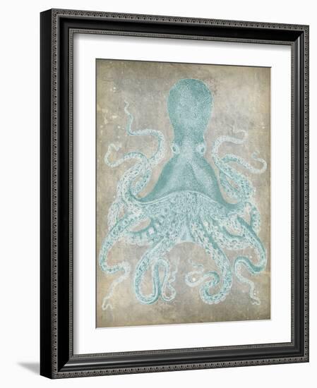 Spa Octopus I-Jennifer Goldberger-Framed Premium Giclee Print