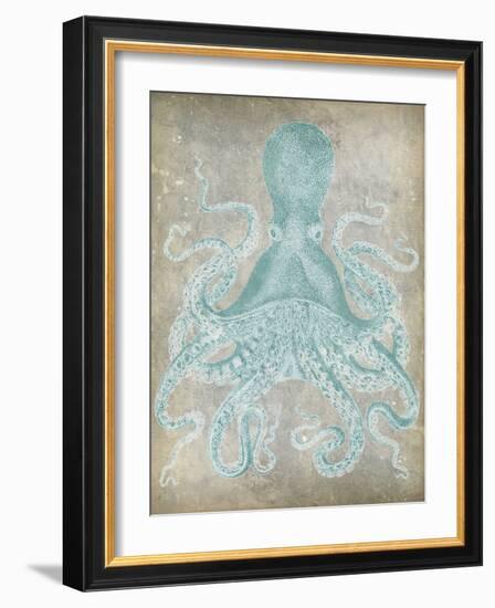 Spa Octopus I-Jennifer Goldberger-Framed Premium Giclee Print