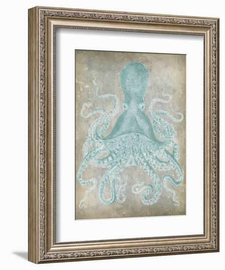 Spa Octopus I-Jennifer Goldberger-Framed Art Print