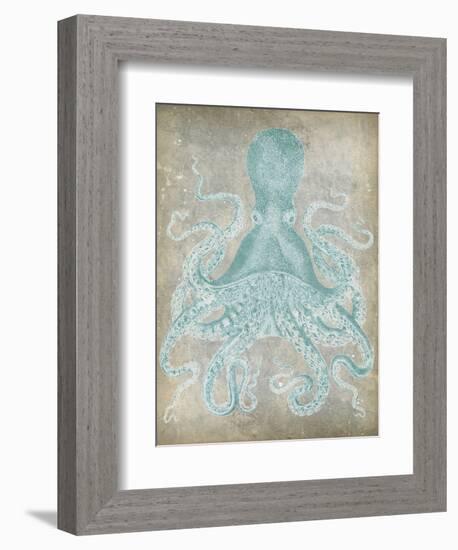 Spa Octopus I-Jennifer Goldberger-Framed Art Print