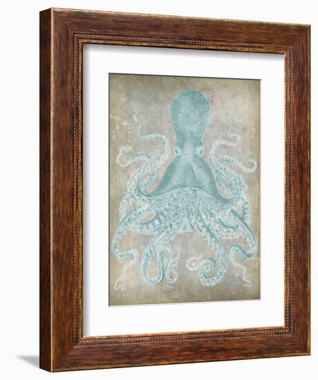 Spa Octopus I-Jennifer Goldberger-Framed Art Print