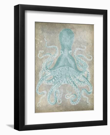 Spa Octopus I-Jennifer Goldberger-Framed Art Print