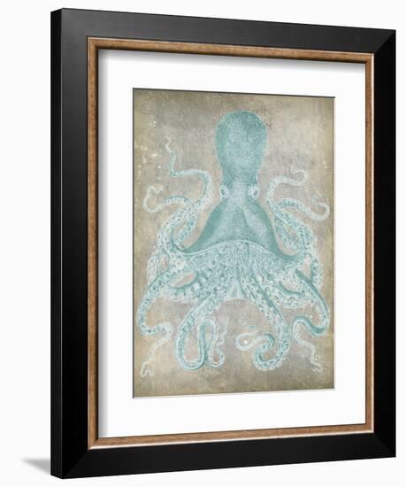 Spa Octopus I-Jennifer Goldberger-Framed Art Print