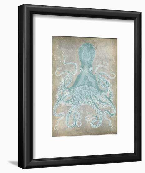 Spa Octopus I-Jennifer Goldberger-Framed Art Print