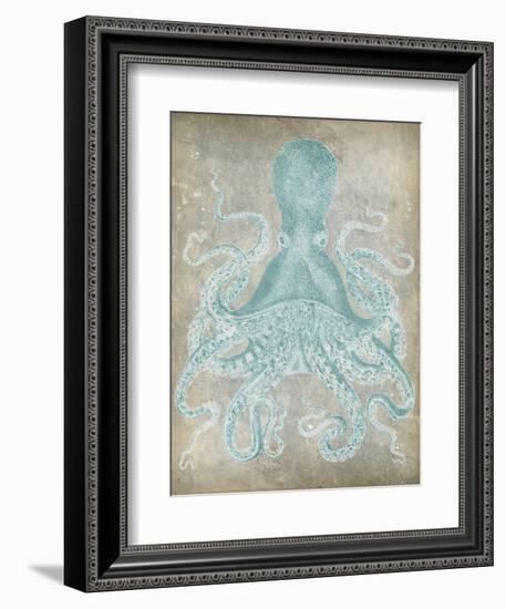 Spa Octopus I-Jennifer Goldberger-Framed Art Print