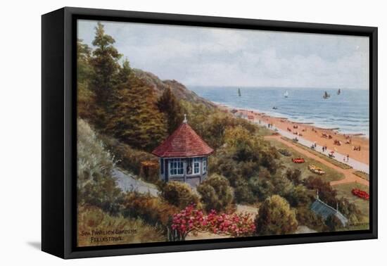 Spa Pavilion Gardens, Felixstowe-Alfred Robert Quinton-Framed Premier Image Canvas