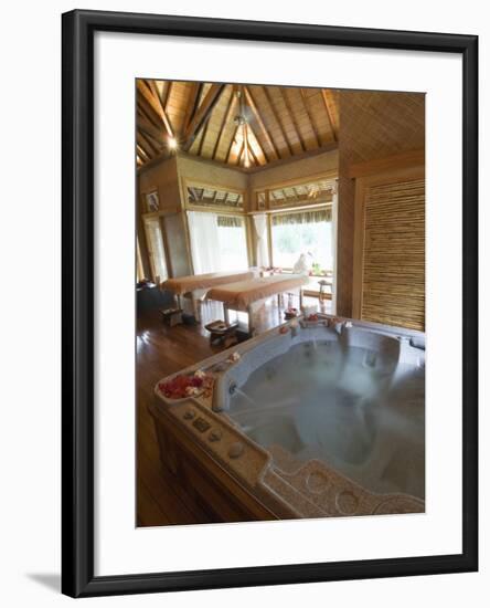 Spa, Pearl Beach Resort, Bora-Bora, Leeward Group, Society Islands, French Polynesia-Sergio Pitamitz-Framed Photographic Print