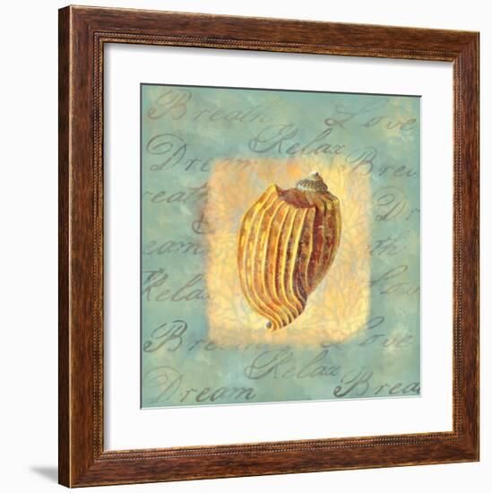 Spa Sea Shell I-null-Framed Giclee Print