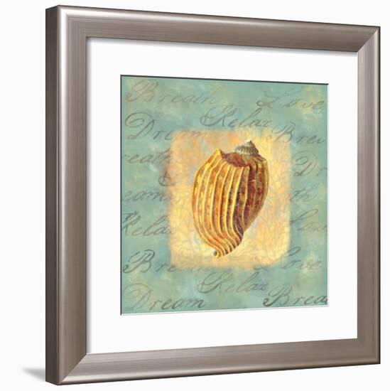 Spa Sea Shell I-null-Framed Giclee Print