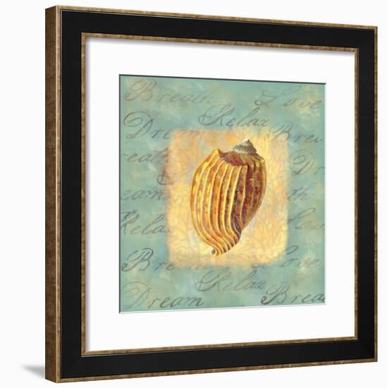 Spa Sea Shell I-null-Framed Giclee Print