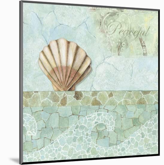 Spa Shells III-NBL Studio-Mounted Art Print