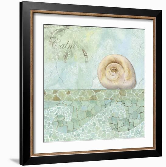 Spa Shells IV-NBL Studio-Framed Art Print