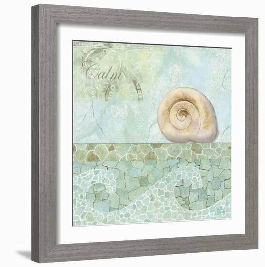 Spa Shells IV-NBL Studio-Framed Art Print