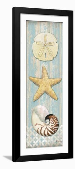 Spa Shells Vertical I-Paul Brent-Framed Art Print