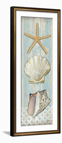 Spa Shells Vertical II-Paul Brent-Framed Art Print