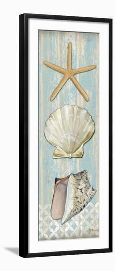 Spa Shells Vertical II-Paul Brent-Framed Art Print