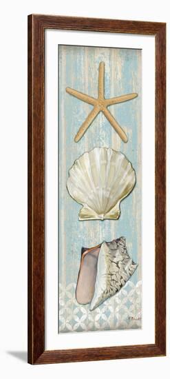 Spa Shells Vertical II-Paul Brent-Framed Art Print