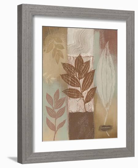 Spa Silhouette III-Wendy Russell-Framed Art Print