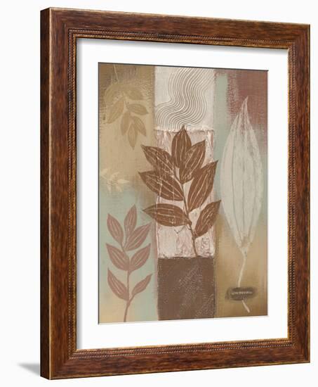 Spa Silhouette III-Wendy Russell-Framed Art Print