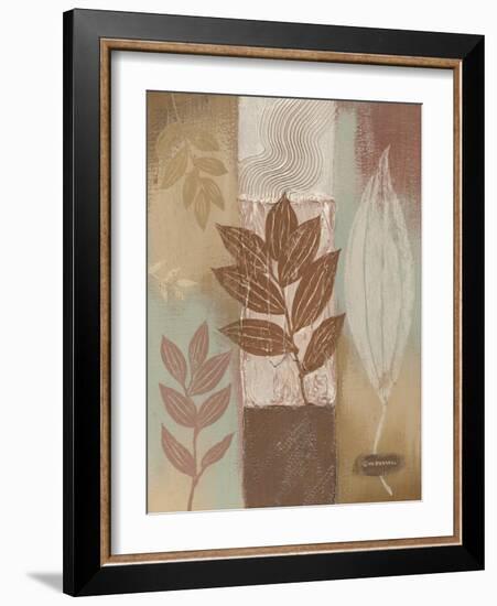 Spa Silhouette III-Wendy Russell-Framed Art Print