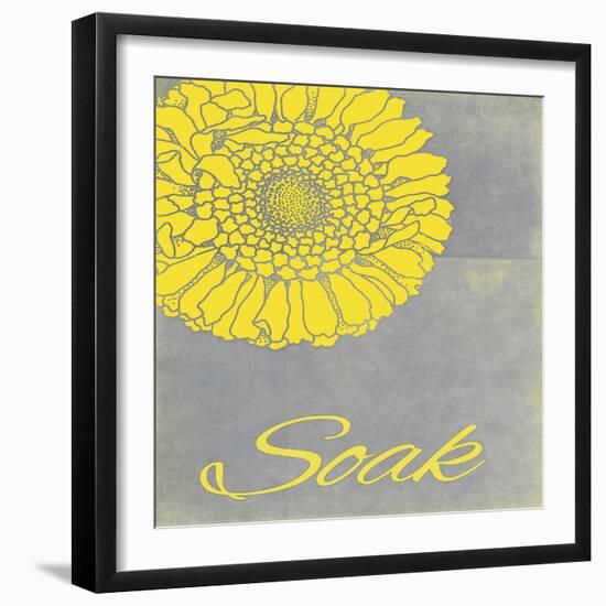 Spa Soak YG-Tina Carlson-Framed Art Print