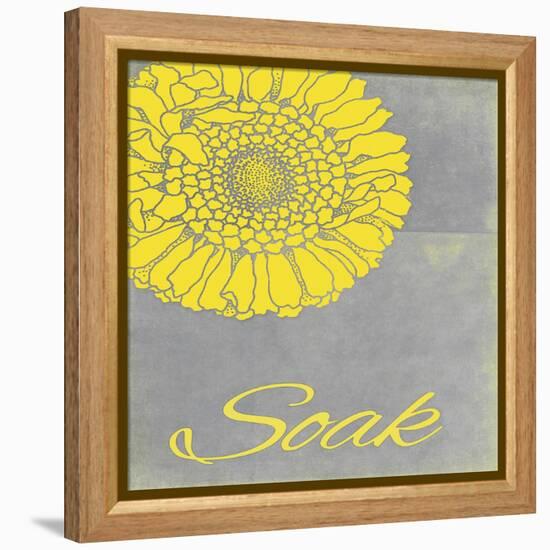 Spa Soak YG-Tina Carlson-Framed Stretched Canvas