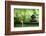 Spa Still Life With Bamboo Fountain And Zen Stone-Liang Zhang-Framed Photographic Print