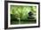 Spa Still Life With Bamboo Fountain And Zen Stone-Liang Zhang-Framed Photographic Print