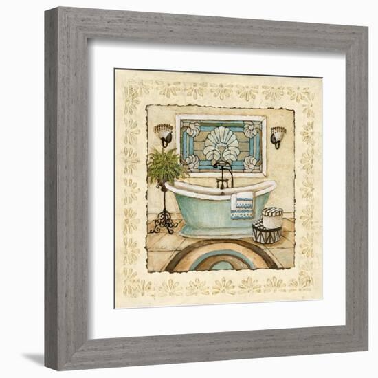 Spa Vacation I-Charlene Winter Olson-Framed Art Print