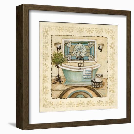 Spa Vacation I-Charlene Winter Olson-Framed Art Print