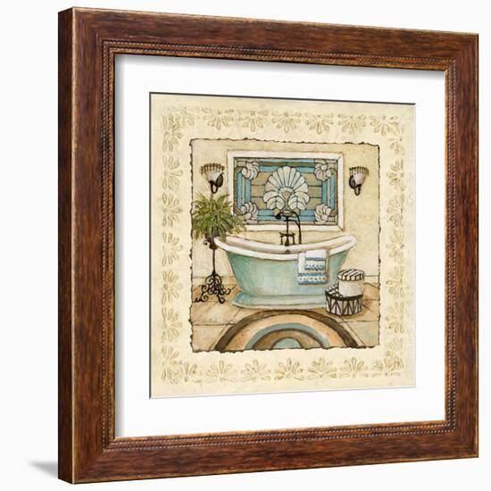 Spa Vacation I-Charlene Winter Olson-Framed Art Print