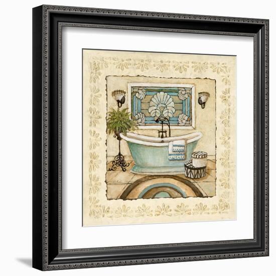 Spa Vacation I-Charlene Winter Olson-Framed Art Print