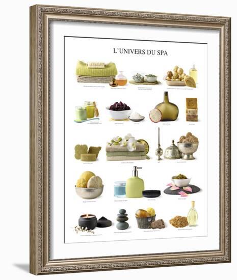 Spa-null-Framed Art Print