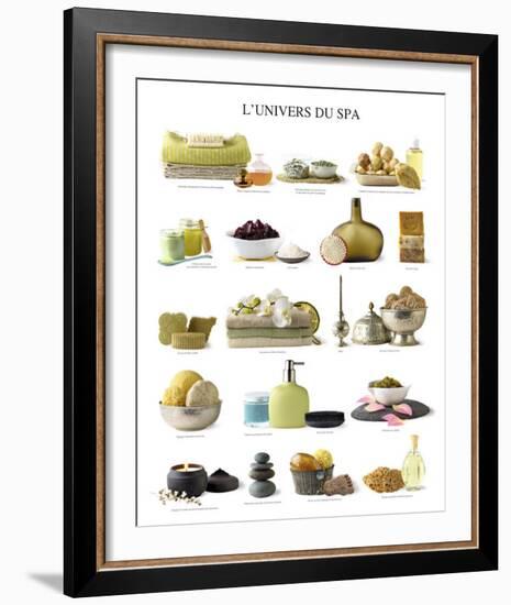 Spa-null-Framed Art Print