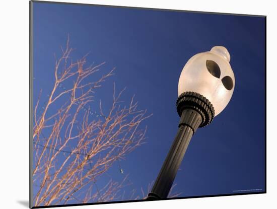 Space Alien Street Lights, Roswell, New Mexico, USA-Walter Bibikow-Mounted Photographic Print