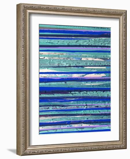 Space Aligned-Ricki Mountain-Framed Art Print