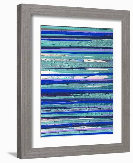 Space Aligned-Ricki Mountain-Framed Art Print