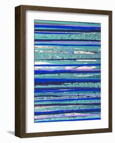 Space Aligned-Ricki Mountain-Framed Art Print