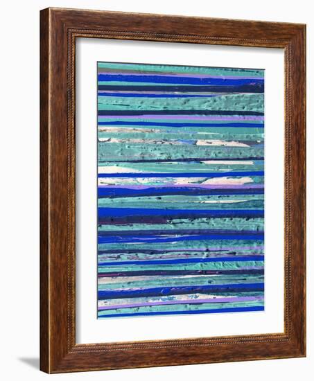 Space Aligned-Ricki Mountain-Framed Art Print