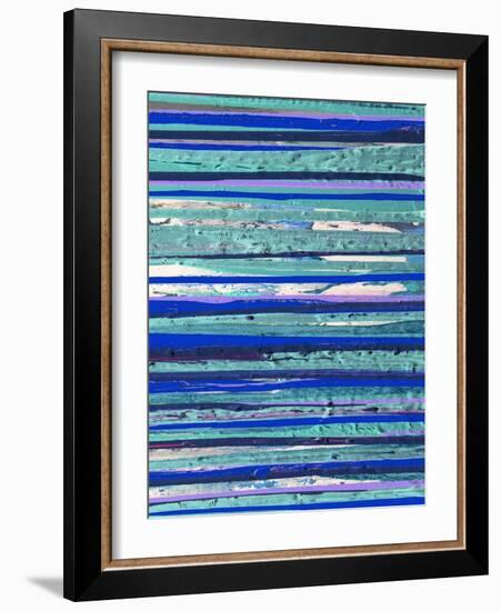 Space Aligned-Ricki Mountain-Framed Art Print