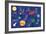 Space and Planets-Elizabeth Caldwell-Framed Giclee Print