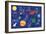 Space and Planets-Elizabeth Caldwell-Framed Giclee Print