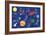 Space and Planets-Elizabeth Caldwell-Framed Giclee Print