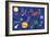 Space and Planets-Elizabeth Caldwell-Framed Giclee Print